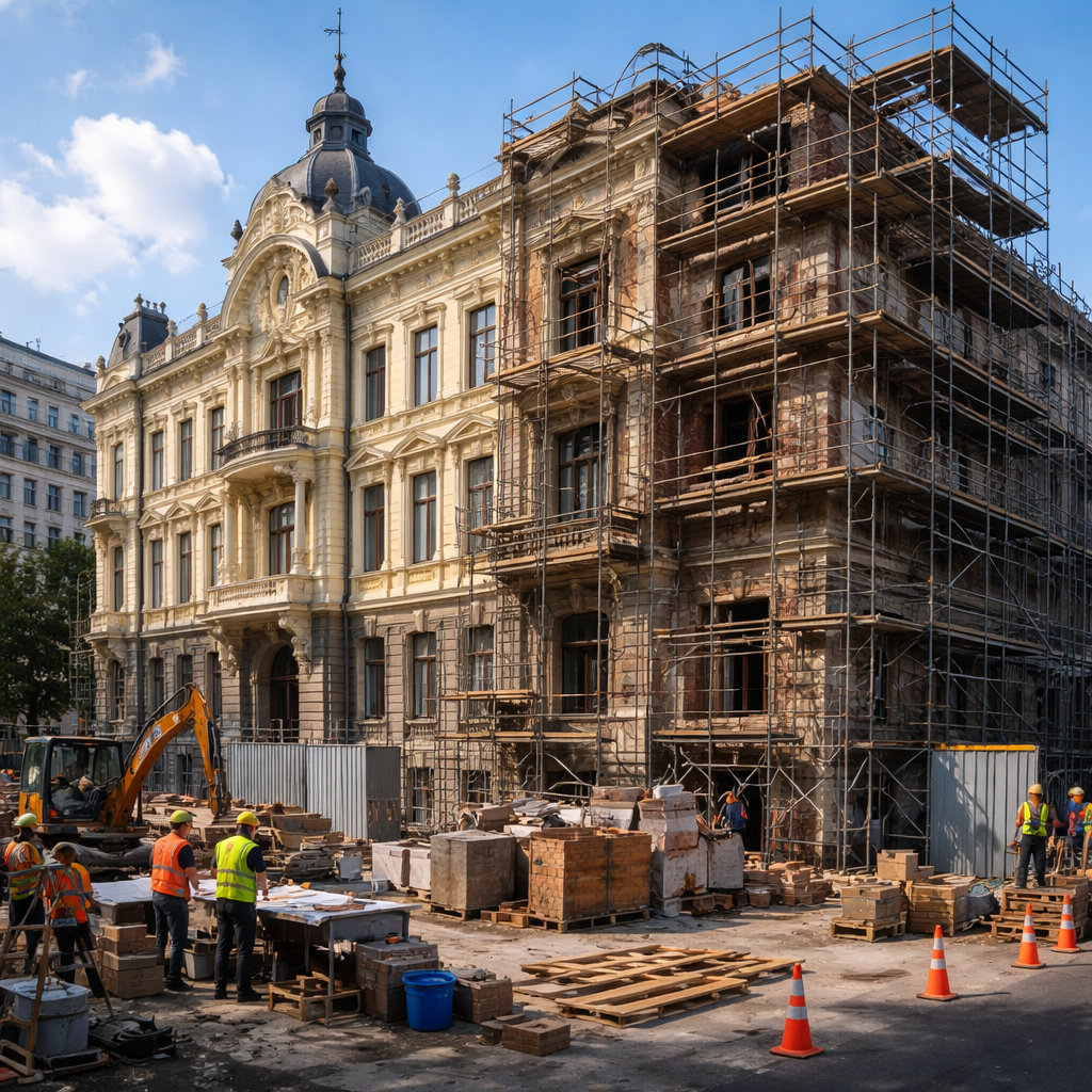 Реконструкция и реставрация зданий